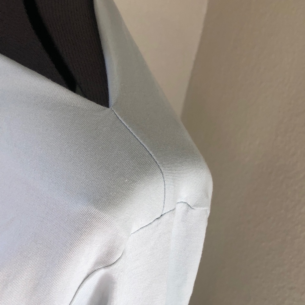 Old Navy Women's Lightweight Long-Sleeve Boatneck Top - Pale Blue - Picture 6 of 15